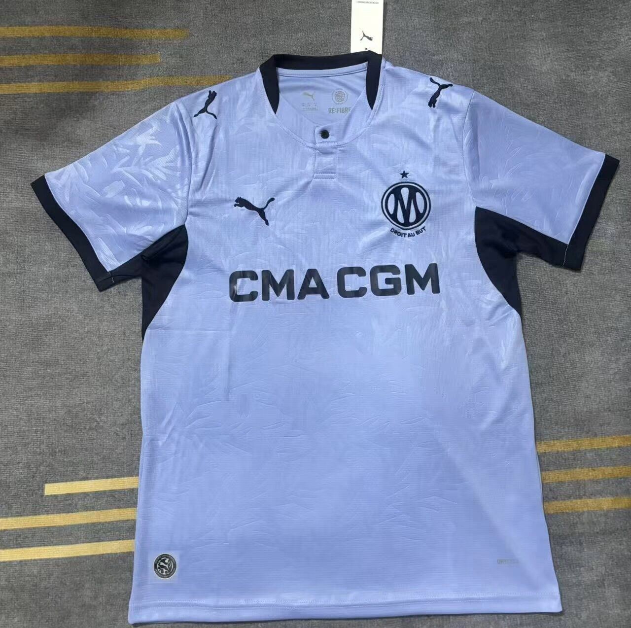 AAA Quality Marseilles 26/27 Third Light Purple Soccer Jersey AAA Quality Marseilles 26/27 Third Light Purple Soccer Jersey